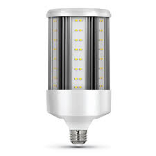 Photo 1 of 400-Watt Equivalent Corn Cob E26 Base with E39 Mogul Adapter High Lumen Daylight (5000K) HID Utility LED Light Bulb
