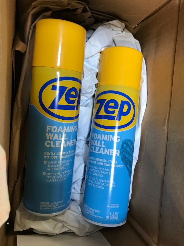 Photo 2 of 2 pk ZEP 18 Oz. Foaming Wall Cleaner
