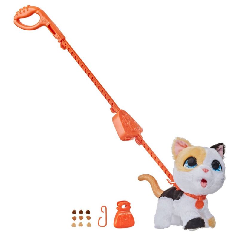 Photo 1 of Hasbro Furreal Poopalots Big Wags Interactive Pet Toy, Connectible Leash System, Ages 4 and up Multi
