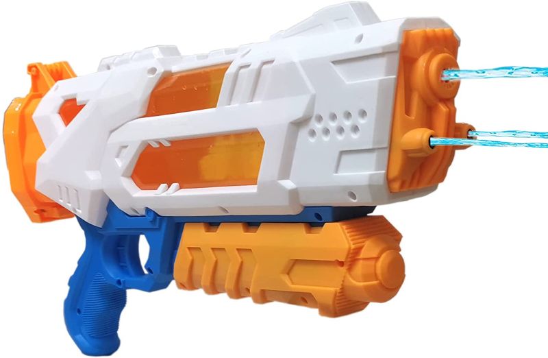 Photo 1 of AMVUZ Super Water Gun Water Blasters 1200CC High Capacity Water Soaker Blaster Squirt Toys Swimming Pool Beach Sand Water Fighting Toy
