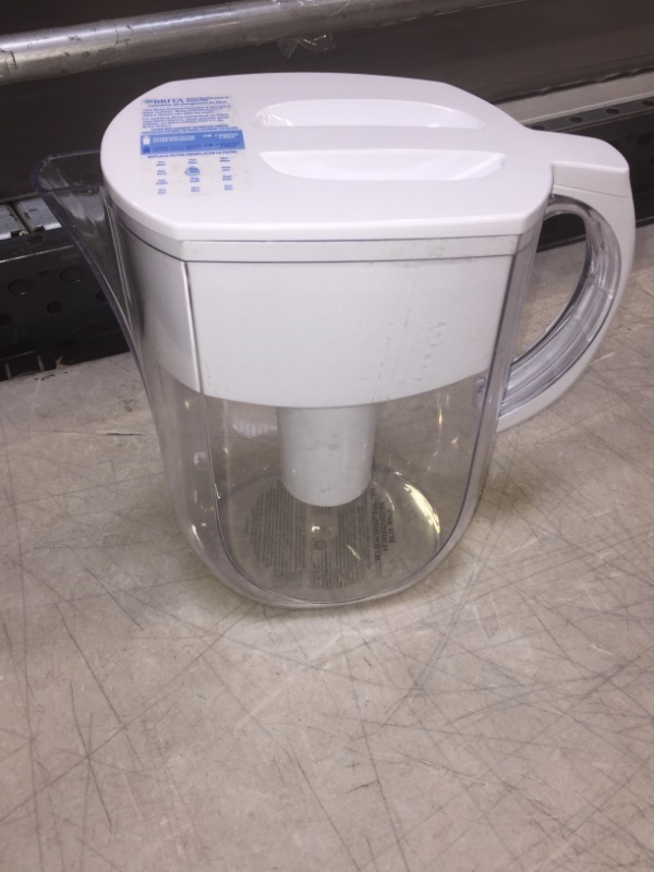 Photo 2 of Brita Longlast Everyday Water Filter Pitcher, Large 10 Cup 1 Count, White