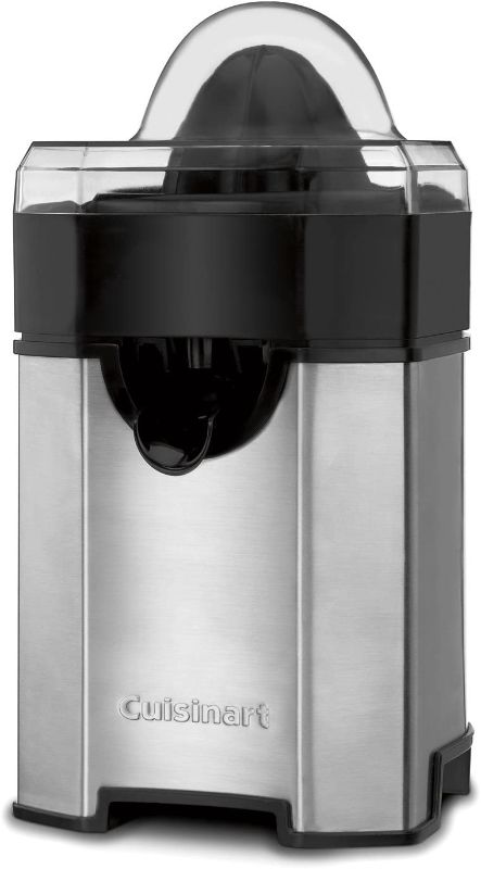 Photo 1 of Cuisinart CCJ-500 Pulp Control Citrus Juicer, Brushed Stainless, Black/Stainless, 1 Piece