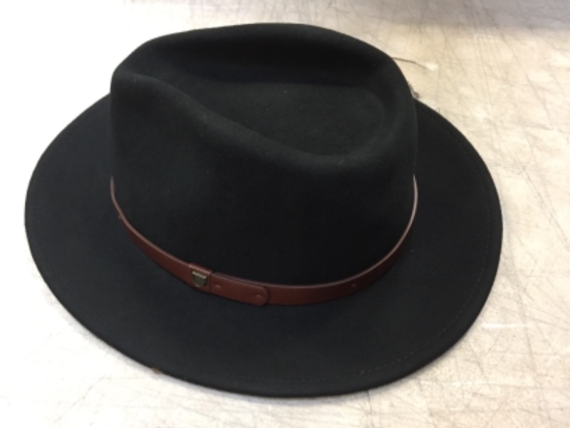 Photo 3 of BRIXTON HATS
Messer Wool Felt Fedora Hat Xlarge Size 