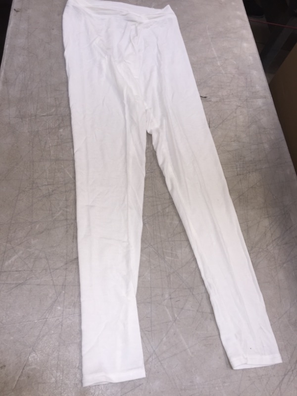 Photo 2 of Cuddl Duds Women's Softwear with Stretch Legging - White Xsmall Petite 