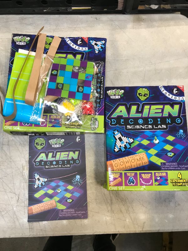 Photo 1 of Alien Decoding Science Lab 2 Pack 