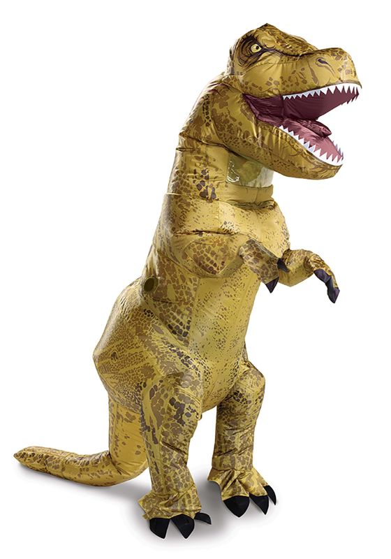 Photo 1 of Jurassic World Adult Inflatable T-Rex Costume