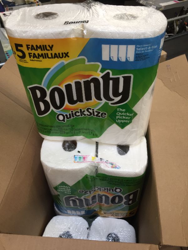 Photo 1 of Bounty Quick-Size Paper Towels