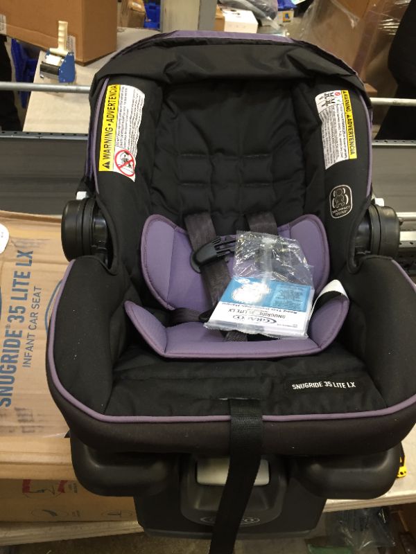 Photo 3 of Graco SnugRide 35 Lite LX Infant Car Seat - Hailey