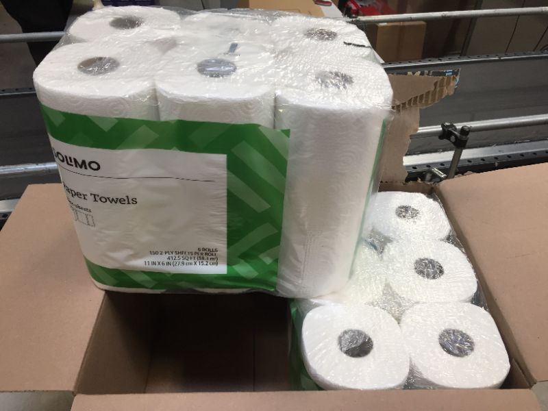 Photo 1 of Amazon Brand - Solimo Basic Flex-Sheets Paper Towels