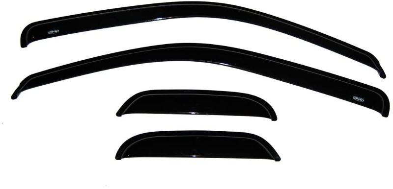 Photo 1 of Auto Ventshade AVS 94503 Original Ventvisor Side Window Deflector Dark Smoke, 4-Piece Set for 2004-2012 Chevrolet Colorado/GMC Canyon Extended Cab
