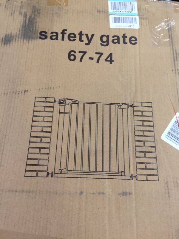 Photo 1 of baby safety gate color black 