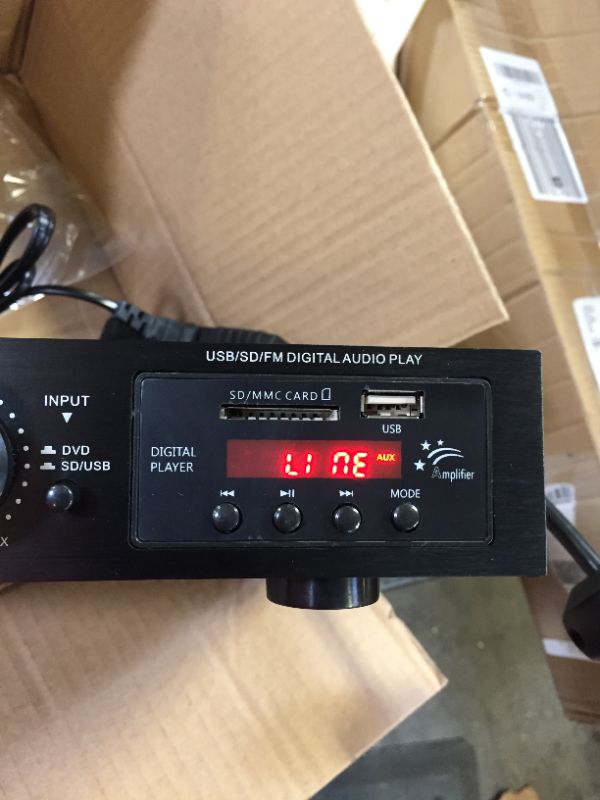 Photo 1 of hi fi digital karaoke audio amplifier 