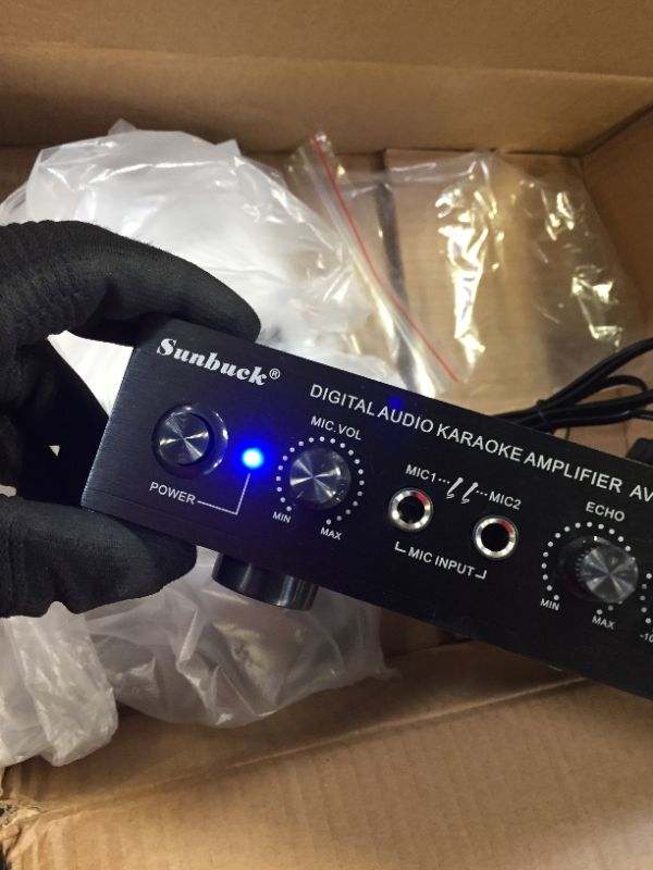 Photo 1 of hi fi digital karaoke audio amplifier 