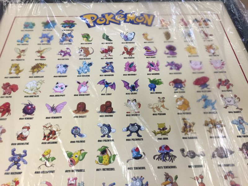 Photo 4 of 2X3 FEET POKEMON PICTURE IN BLACK FRAME