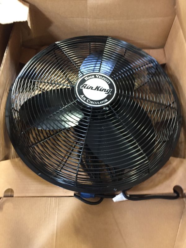 Photo 2 of 
18 in Pedestal Fan, Oscillating, 120V AC, Number of Speeds 3
