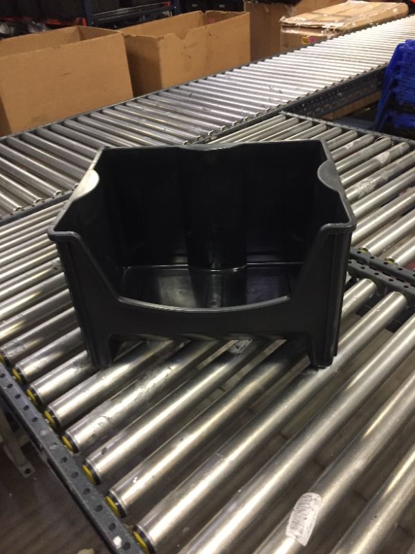 Photo 1 of open front black bucket