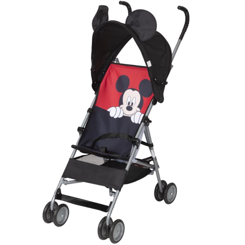 Photo 2 of Disney Baby Comfort Height Character Umbrella Stroller, Peeking Mickey