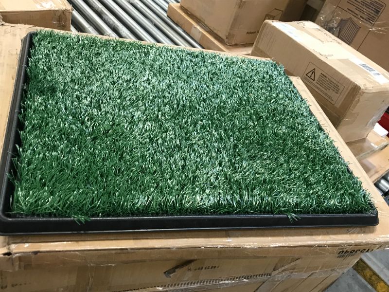 Photo 1 of Artificial Grass Puppy Pad Collection - for Dogs and Small Pets – Portable Training Pad with Tray – Dog Housebreaking Supplies by PETMAKER