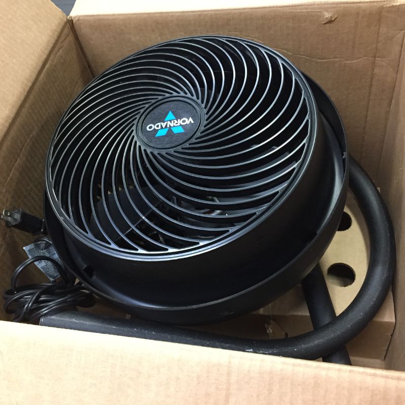 Photo 2 of 12 in. Full-Size Whole Room Air Circulator Fan with Adjustable Height