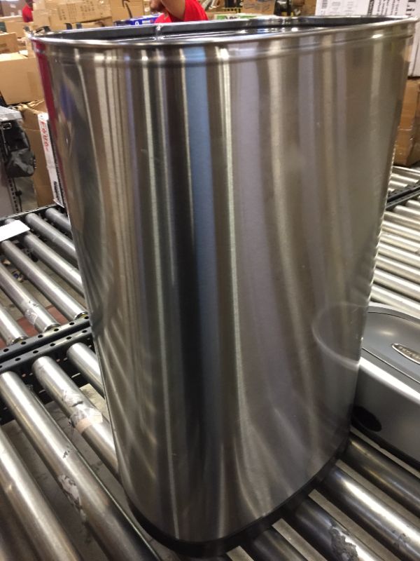 Photo 1 of stainless steel sensor trash can