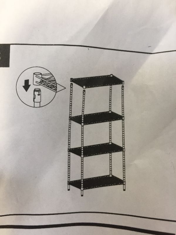 Photo 1 of 4 TIER WIRESHELVINGUNIT