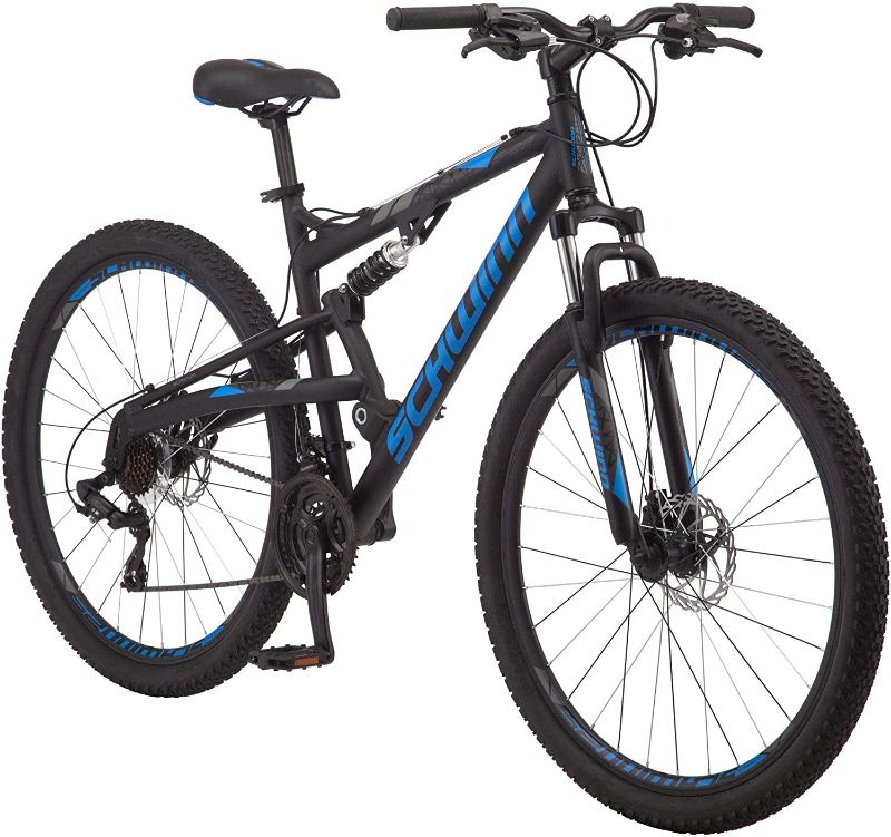 Photo 1 of Schwinn S29 Mens Mountain Bike, 29-Inch Wheels, 18-Inch/Medium Aluminum Frame, Dual-Suspension, Mechanical Disc Brakes
