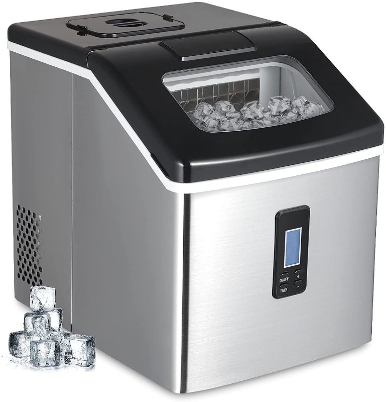 Photo 1 of SOUKOO Ice Maker Countertop with 40lbs/Day (18F)…
