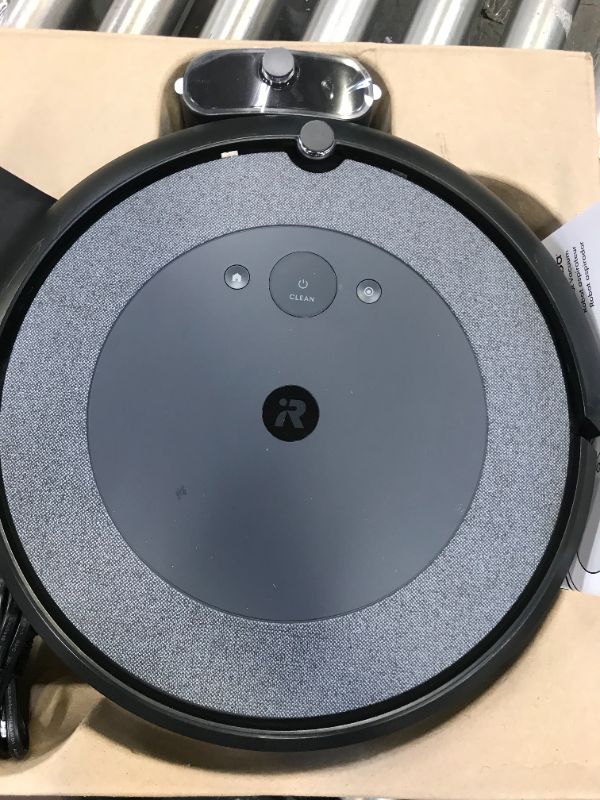 Photo 1 of iRobot Roomba i3 (3150) Wi-Fi Connected Robot Vacuum Vacuum - Wi-Fi Connected Mapping, Works with Alexa, Ideal for Pet Hair, Carpets -LIGHT SCRATCHES W/ DAMGED BOX
