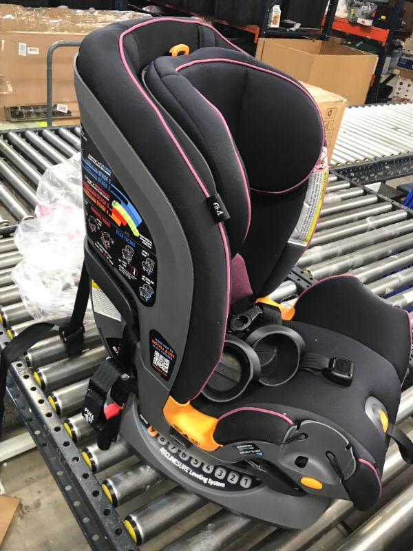 Photo 2 of Chicco Fit4 4-in-1 Convertible Car Seat | Easiest All-in-One from Infant to Booster | 10 Years of Use - Carina

