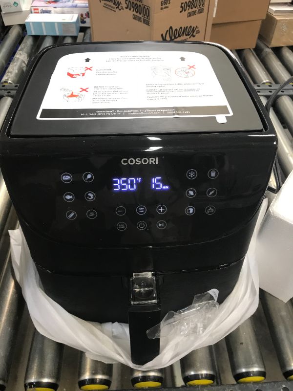 Photo 4 of Cosori Air Fryer,Max XL 5.8 Quart,1700-Watt Electric Hot Air Fryers Oven