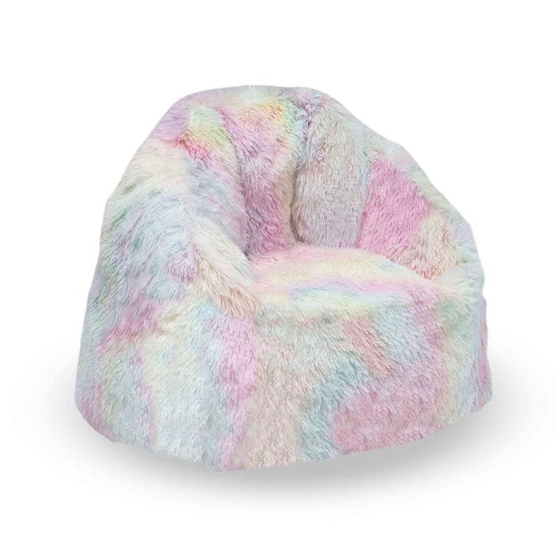 Photo 1 of Delta Children Snuggle Foam Filled Chair, Kid Size (for Kids Up to 10 Year Old), Tie Dye
