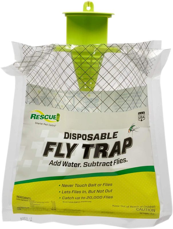 Photo 1 of 2pack RESCUE! Outdoor Disposable Hanging Fly Trap
