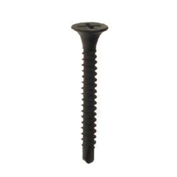 Photo 1 of #6 x 1-5/8 in. Black Phosphate Bugle-Head Screws (5000-Pack)
