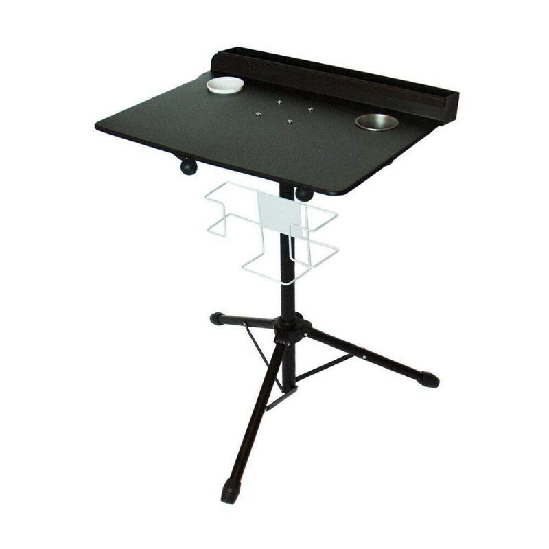 Photo 1 of Tattoo Workstation-Tattoo Display Stand Workstation Adjustable Fixed Desktop Black (Type1)
