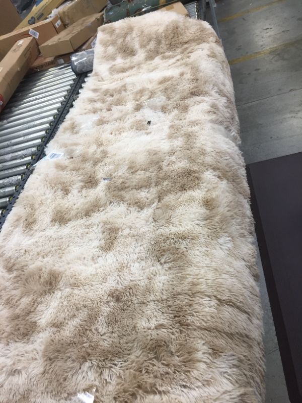 Photo 1 of 106" X 80" FUR RUG AREA MAT