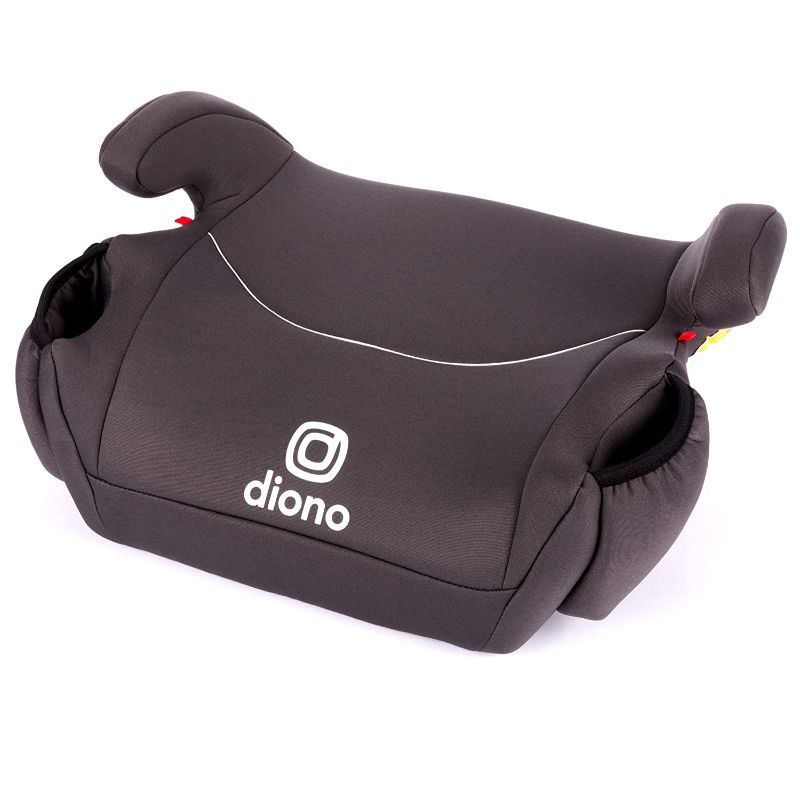 Photo 1 of Diono Solana Backless Booster Car Seat, Lightweight Backless Booster, 8 Years 1 Booster Seat, Charcoal
