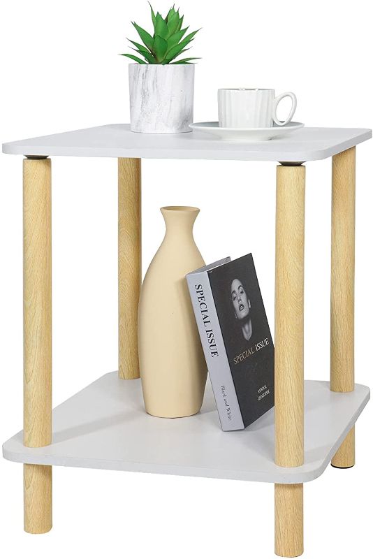 Photo 1 of 2-Tier End-Table Accent Small Side Table