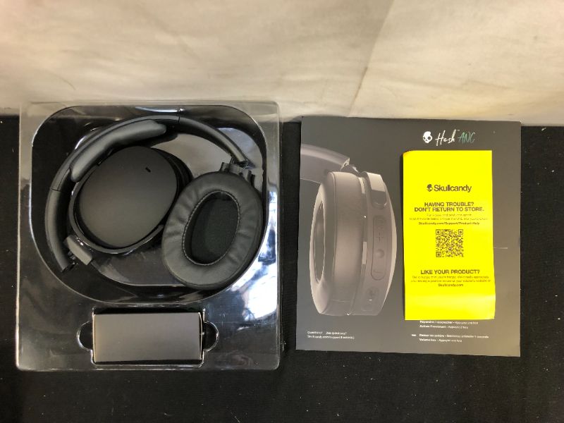 Photo 2 of Skullcandy Hesh ANC Noise Canceling Bluetooth Wireless Over-Ear Headphones - Black