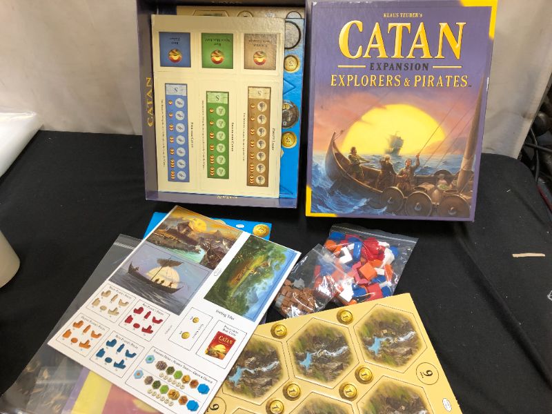 Photo 2 of Catan Explorers & Pirates Board Game