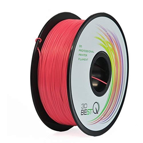 Photo 1 of 3D BEST-Q Flexible TPU Red 1.75mm 3D Printer Filament, Dimensional Accuracy +/- 0.03 mm, 1KG Spool, Red?Near to Pink?
