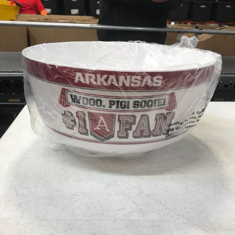 Photo 1 of #1 Arkansas razor back fan Party Bowl