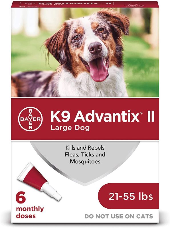 Photo 1 of K9 Advantix II Flea and Tick Prevention for Large Dogs