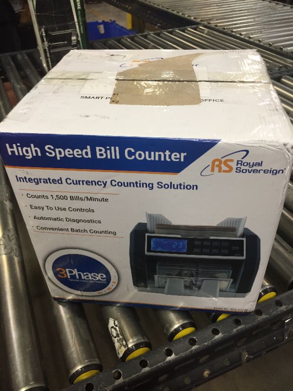Photo 2 of Royal Sovereign High Speed Bill Counter with UV