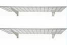 Photo 1 of Hyloft 00967 Wire Wall Shelf 2-Pack 15" x 45", 150 pound capacity