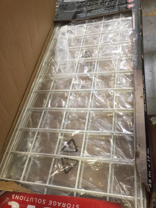Photo 1 of Hyloft 00967 Wire Wall Shelf 2-Pack 15" x 45", 150 pound capacity