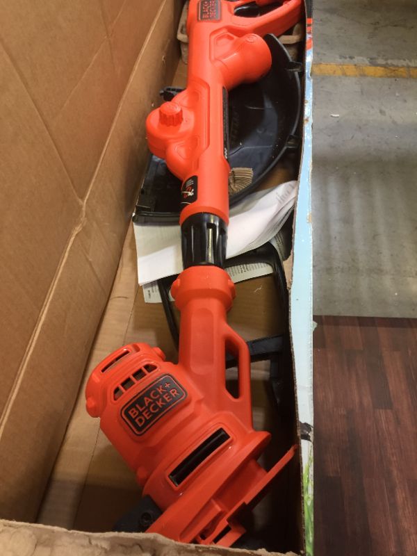 Photo 3 of Black And Decker 14 in. 6.5 Amp Corded Electric String Trimmer