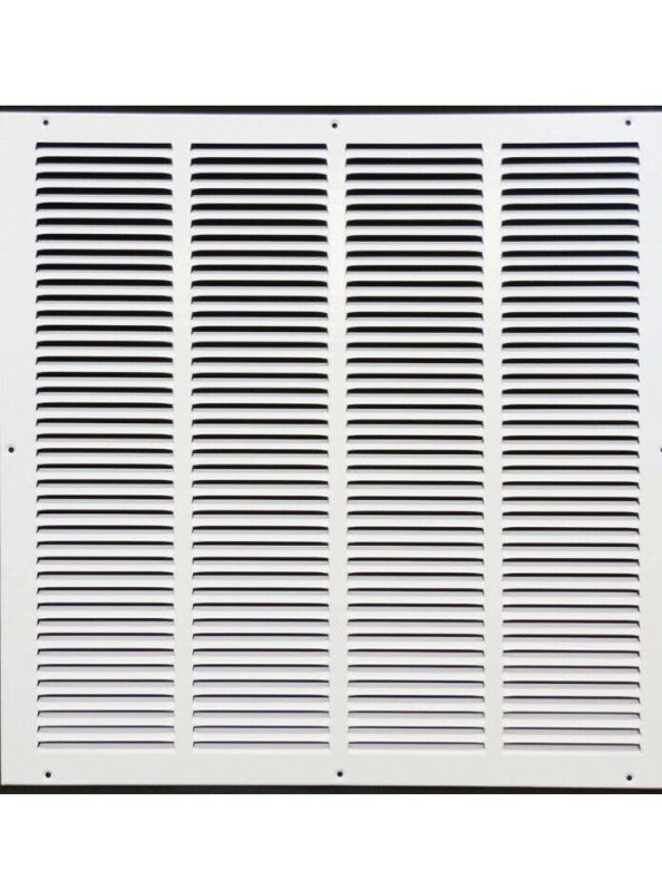 Photo 1 of 32" X 25 Steel Return Air Filter Grille for 1" Filter - Fixed Hinged