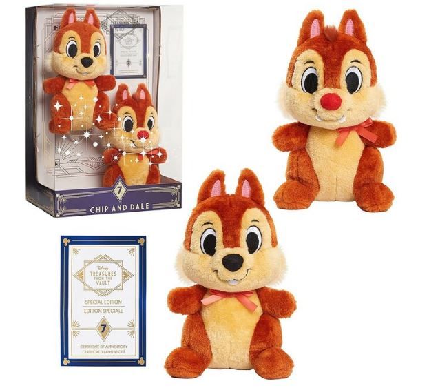 Photo 1 of Disney Treasures from the Vault Chip & Dale Exclusive 9.75-Inch Plush