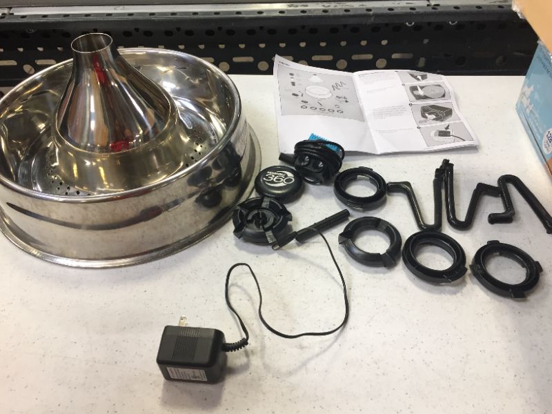 Photo 1 of Drinkwell 360 Stainless Steel Pet Fountain