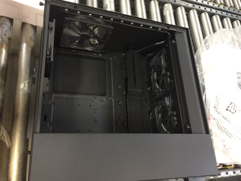 Photo 3 of NZXT - H510 Elite Compact ATX Mid-Tower Case with Dual-Tempered Glass - Matte Black